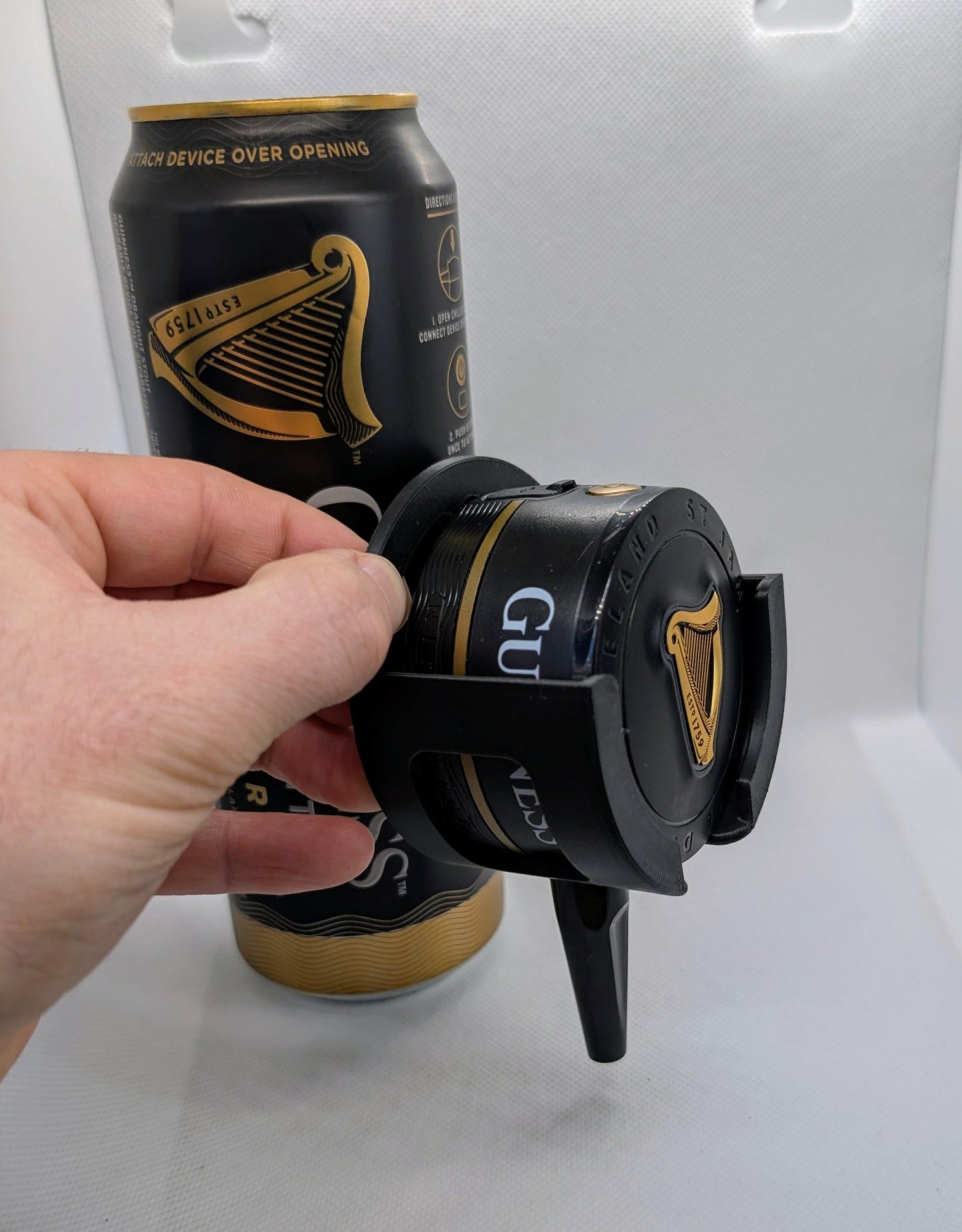 Nitro Surge Guinness Bracket Holder | Home Bar Mount | Beer Pouring Device Stand