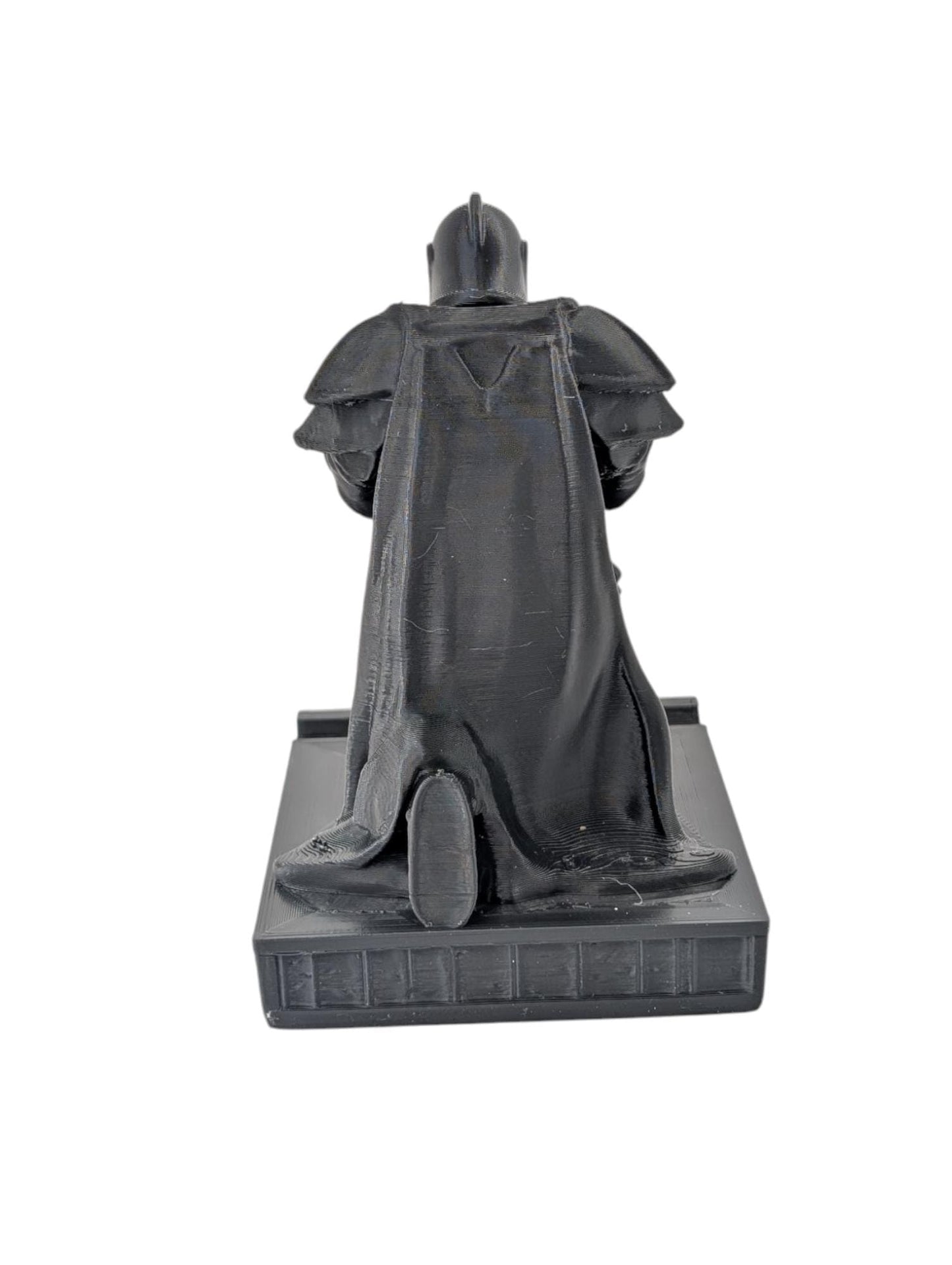 King’s Guard Knight Pen Holder | Medieval Desk Organizer | Black Office Pen Stand | Home Decor Gift for Him | Gothic Desk Accessory