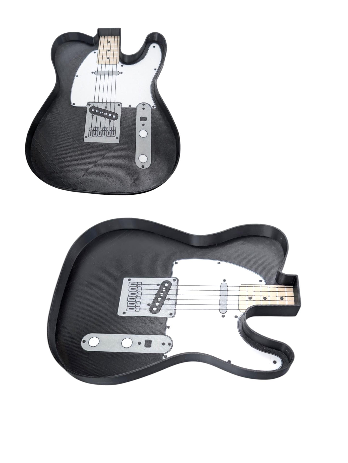 Electric Guitar Catch-All Tray | Music Lover Gift | Keys, Jewellery & Desk Organizer