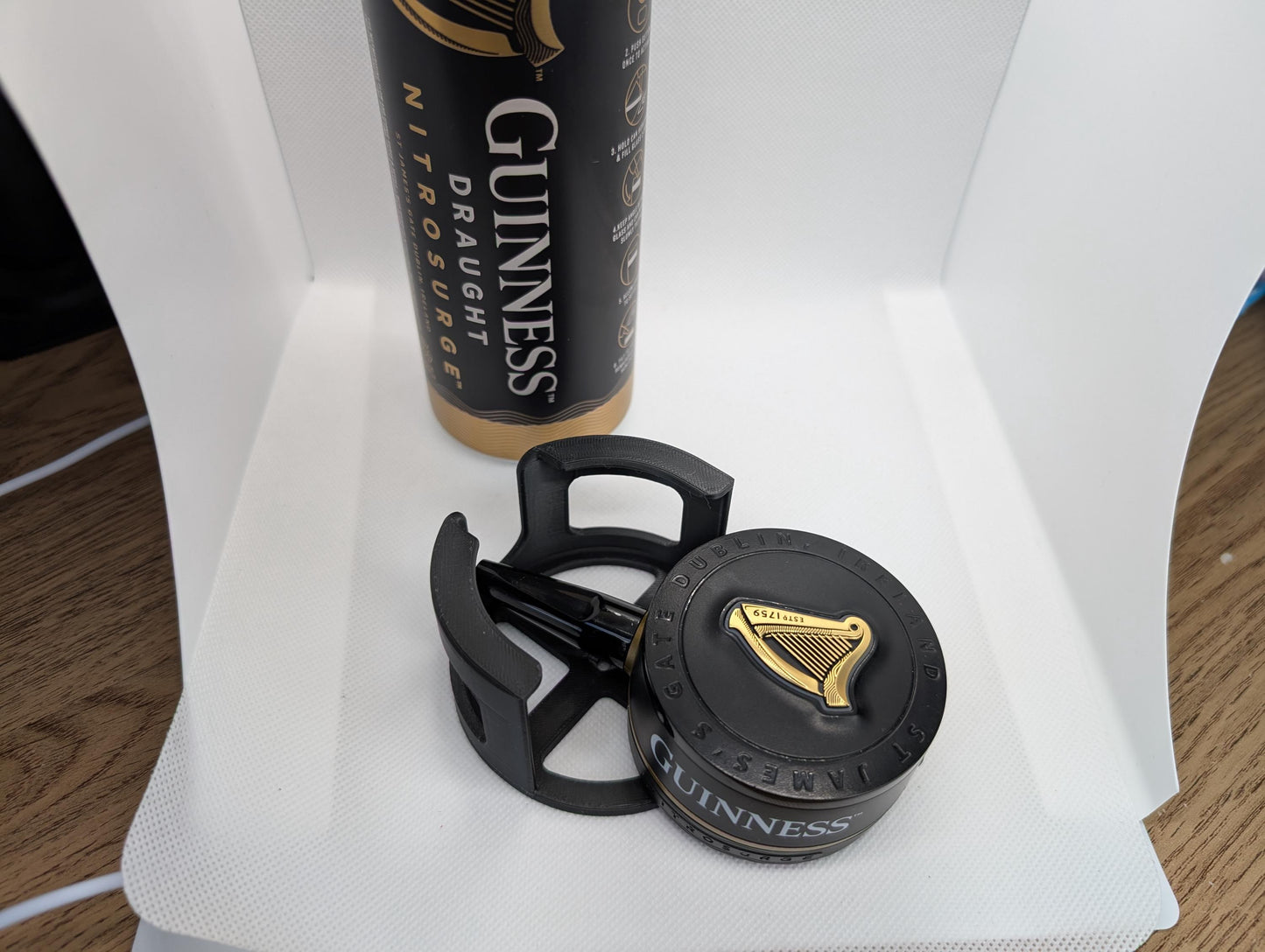 Nitro Surge Guinness Bracket Holder | Home Bar Mount | Beer Pouring Device Stand