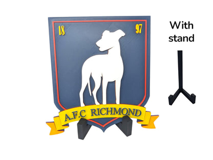 AFC Richmond Crest Plaque: Ted Lasso Inspired Wall Decor