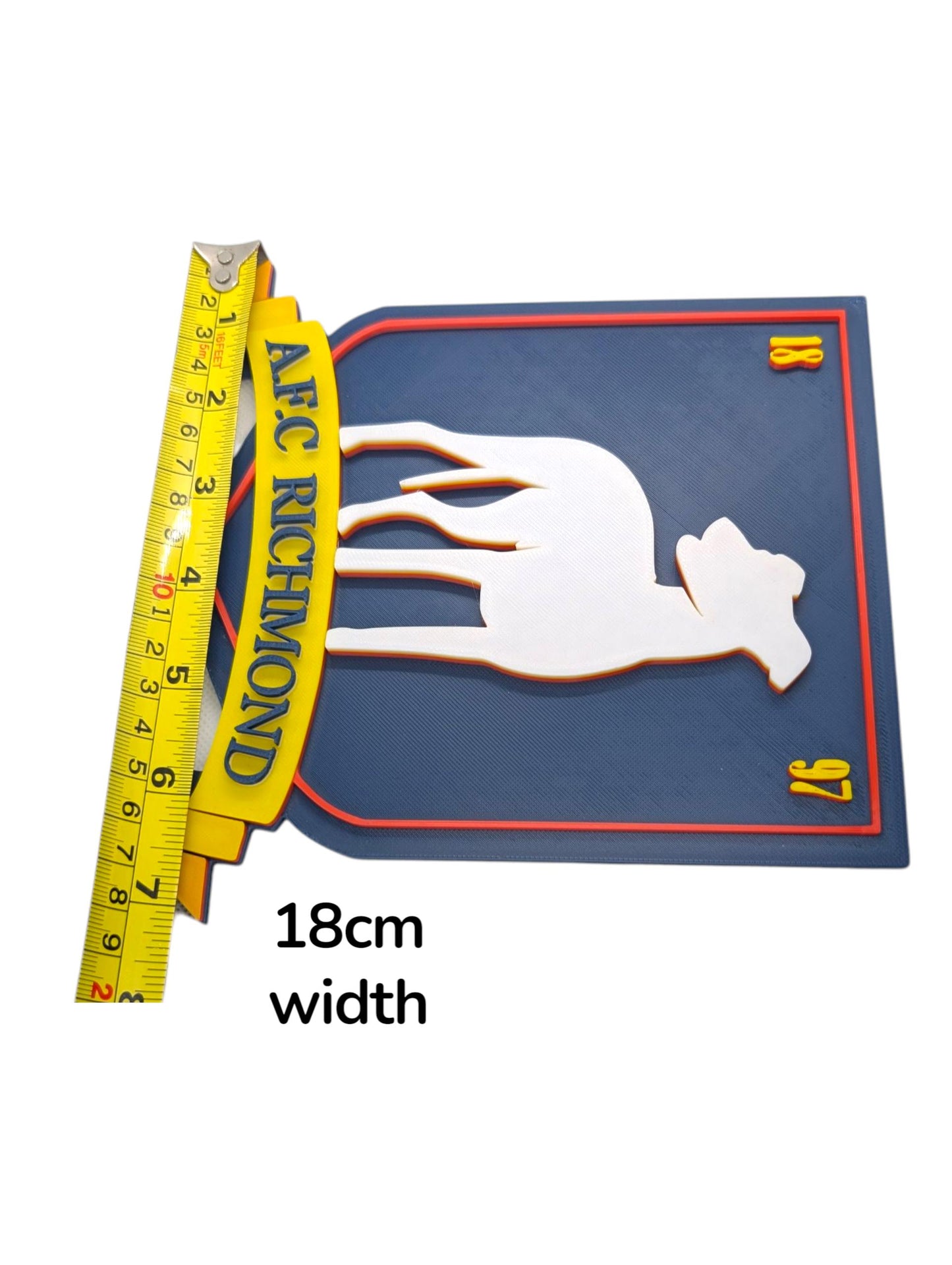 AFC Richmond Crest Plaque: Ted Lasso Inspired Wall Decor