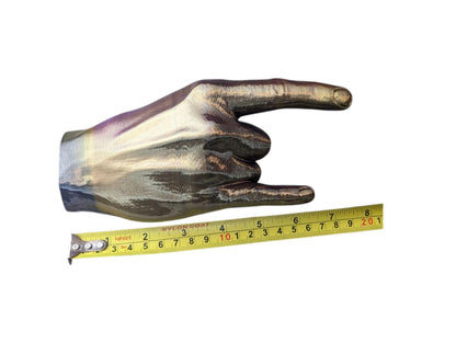 Rock On” Gesture Sculpture | Music Lover Gift | Modern Desk Decor | Gothic Home Ornament