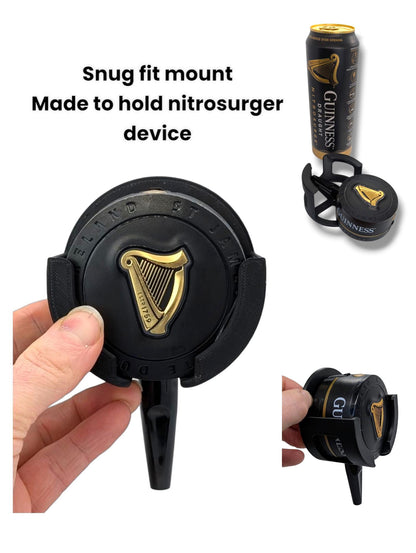 Nitro Surge Guinness Bracket Holder | Home Bar Mount | Beer Pouring Device Stand