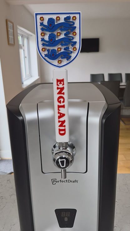 England Football Beer Tap Handle for Perfect Draft, Home Bar Man Cave Accessory